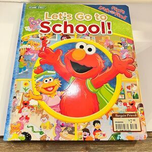 Sesame Street First Look and Find “Let’s Go to School!” Toddler Board Book